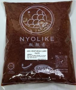 Image of Nyolike Vegetarian Curry Paste 1kg/pack (sold per pack) from Supplybunny.com