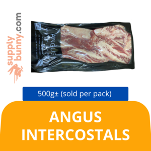 Image of Angus Intercostals 500g (sold per pack) from Supplybunny.com
