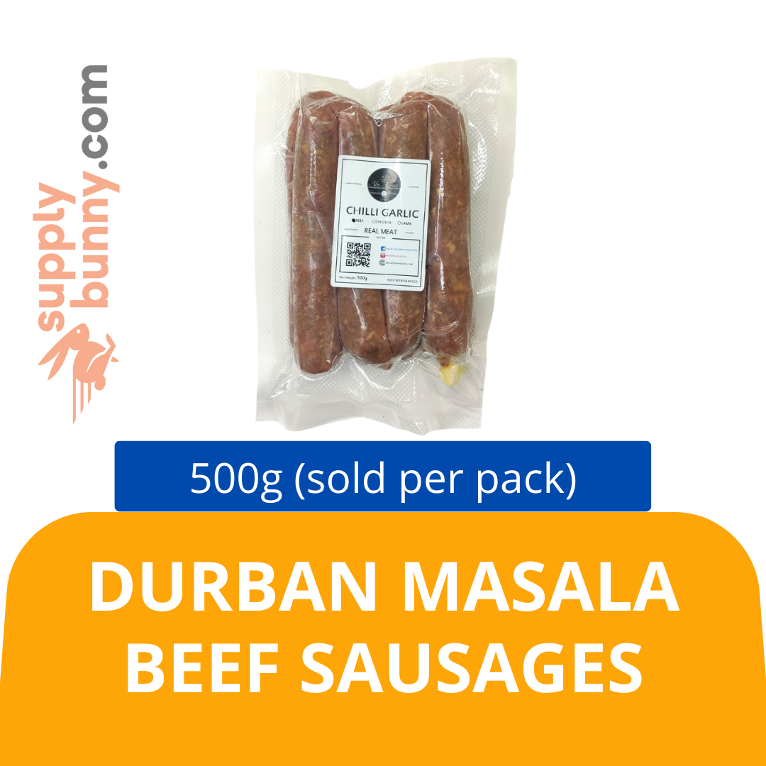 Durban Masala Sausage (500g per pack) — HORECA Suppliers Supplybunny