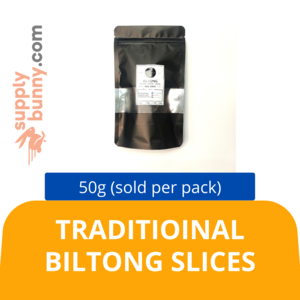 Image of Traditional Biltong Slices (50g per pack) from Supplybunny.com