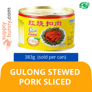 Image of Gulong Stewed Pork Sliced 383g (sold per can) 大古龙扣肉 from Supplybunny.com
