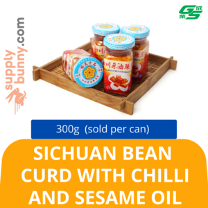 Image of Sichuan Bean Curd With Chilli And Sesame Oil 130g (sold per can) from Supplybunny.com