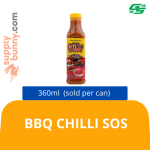 Image of BBQ Chilli Sos 360ml (sold per can) 辣椒酱 from Supplybunny.com