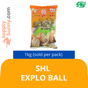 Image of SHL Explo Ball 1kg (sold per pack) 原味包心贡丸 from Supplybunny.com