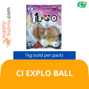 Image of CI Explo Ball 1kg (sold per pack) 爆酱丸 from Supplybunny.com