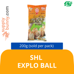 Image of SHL Explo Ball 200g (sold per pack) 原味包心贡丸 from Supplybunny.com
