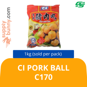 Image of CI Pork Ball C170 1kg (sold per pack) 猪肉丸 from Supplybunny.com