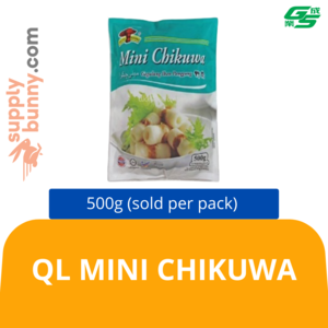 Image of QL Mini Chikuwa 500g (sold per pack) 竹轮 from Supplybunny.com