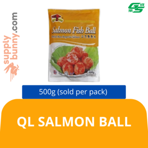 Image of QL Salmon Ball 500g (sold per pack) from Supplybunny.com
