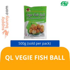 Image of QL Vegie Fish Ball 500g (sold per pack) from Supplybunny.com
