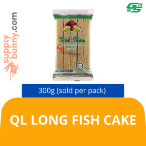 Image of QL Long Fish Cake 300g (sold per pack) 长饼 from Supplybunny.com