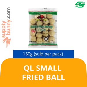 Image of QL Small Fried Ball 160g (sold per pack) 小炸丸 from Supplybunny.com