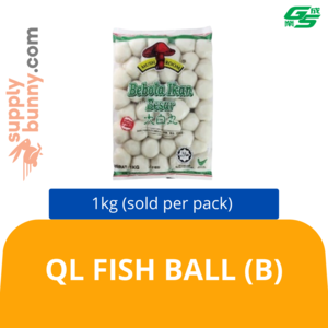 Image of QL Fish Ball (B) 1kg (sold per pack) 大白丸 from Supplybunny.com