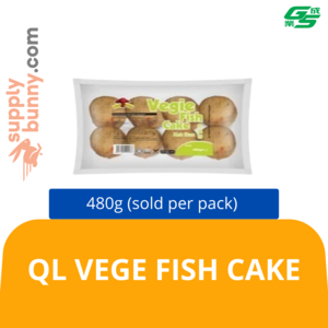 Image of QL Vege Fish Cake 480g (sold per pack) 菜饼 from Supplybunny.com