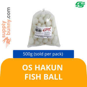 Image of OS Hakun Fish Ball 500g (sold per pack) 豆腐丸 from Supplybunny.com