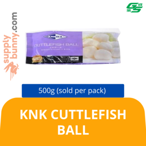 Image of KNK Cuttlefish Ball 500g (sold per pack) 墨鱼丸 from Supplybunny.com