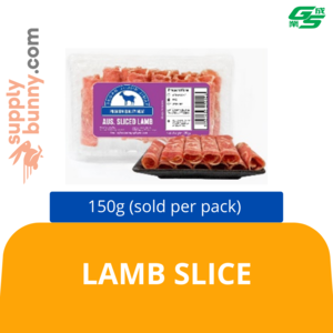 Image of Lamb Slice 150g (sold per pack) 羊肉片 from Supplybunny.com