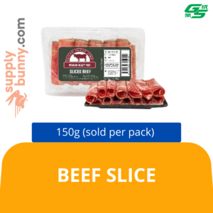 Image of Beef Slice 150g (sold per pack) 牛肉卷 from Supplybunny.com