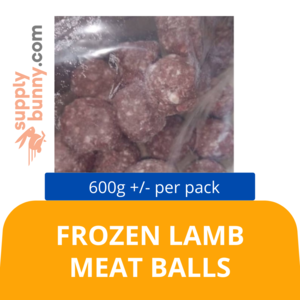 Image of Frozen Lamb Meat Balls ±600g/pkt from Supplybunny.com