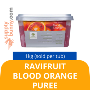 Image of RAVIFRUIT BLOOD ORANGE PUREE 1KG (sold per tub) BidFood from Supplybunny.com