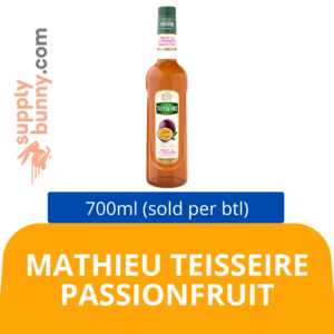 Image of MATHIEU TEISSEIRE Passionfruit 70CL (sold per bottle) BidFood from Supplybunny.com