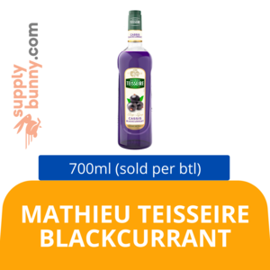 Image of MATHIEU TEISSEIRE Blackcurrant 70CL (sold per bottle) BidFood from Supplybunny.com