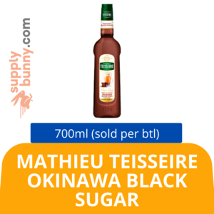 Image of MATHIEU TEISSEIRE Okinawa Black Sugar 70CL (sold per bottle) BidFood from Supplybunny.com