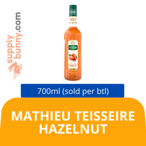 Image of MATHIEU TEISSEIRE Hazelnut 70CL (sold per bottle) BidFood from Supplybunny.com