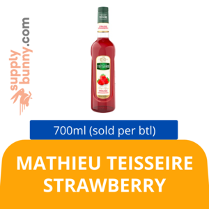 Image of MATHIEU TEISSEIRE Strawberry 70CL (sold per bottle) BidFood from Supplybunny.com