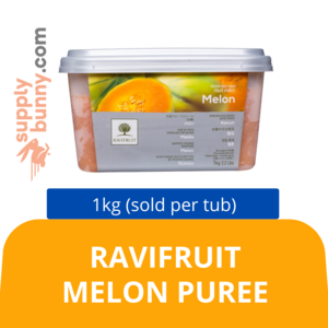 Image of RAVIFRUIT MELON PUREE 1KG (sold per tub) BidFood from Supplybunny.com