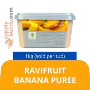 Image of RAVIFRUIT BANANA PUREE (sold per tub) BidFood from Supplybunny.com
