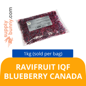 Image of RAVIFRUIT IQF BLUEBERRY CANADA 1KG (sold per bag) BidFood from Supplybunny.com