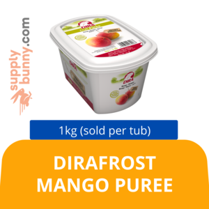 Image of DIRAFROST MANGO PUREE 1KG (sold per tub) BidFood from Supplybunny.com