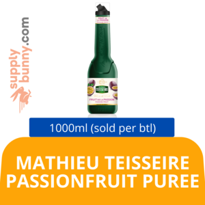 Image of MATHIEU TEISSEIRE Passionfruit Puree 100CL (sold per bottle) BidFood from Supplybunny.com