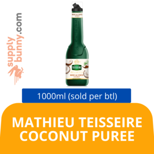 Image of MATHIEU TEISSEIRE Coconut Puree 100CL (sold per bottle) BidFood from Supplybunny.com