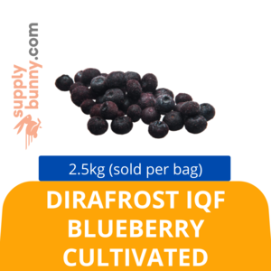 Image of DIRAFROST IQF BLUEBERRY CULTIVATED 2.5KG (sold per bag) BidFood from Supplybunny.com
