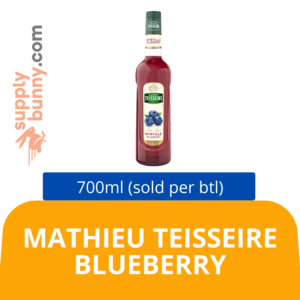 Image of MATHIEU TEISSEIRE Blueberry 70CL (sold per bottle) BidFood from Supplybunny.com