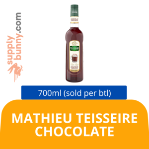 Image of MATHIEU TEISSEIRE Chocolate 70CL (sold per bottle) BidFood from Supplybunny.com