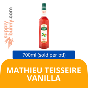 Image of MATHIEU TEISSEIRE Vanilla 70CL (sold per bottle) BidFood from Supplybunny.com