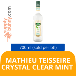 Image of MATHIEU TEISSEIRE Crystal Clear Mint 70CL (sold per bottle) BidFood from Supplybunny.com