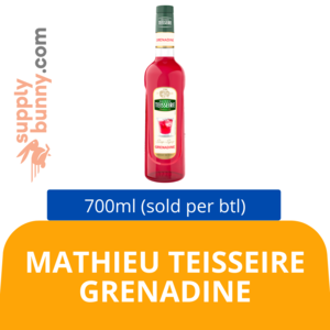 Image of MATHIEU TEISSEIRE Grenadine 70CL (sold per bottle) BidFood from Supplybunny.com