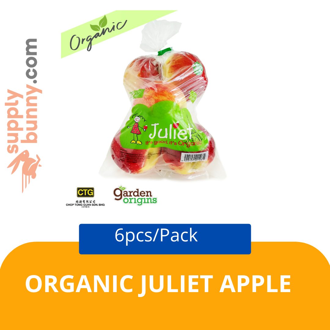 Organic Juliet apple Italy (6pcs/pack) (Sold per pack) — HORECA