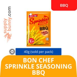Image of Bon Chef Sprinkle Seasoning BBQ 40g (sold per pack) from Supplybunny.com