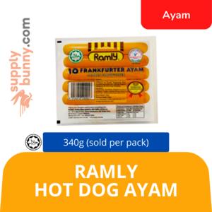 Image of Ramly Hot Dog Ayam 340g (sold per pack) from Supplybunny.com