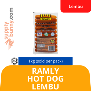 Image of Ramly Hot Dog Lembu 1kg (sold per pack) from Supplybunny.com