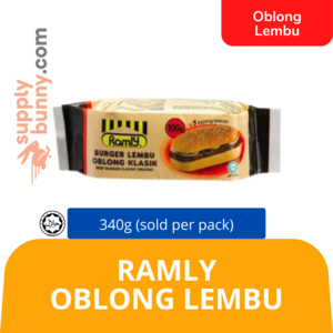 Image of Ramly Oblong Lembu 350g (sold per pack) from Supplybunny.com