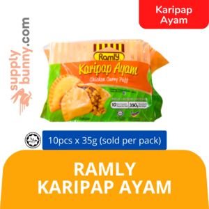 Image of Ramly Karipap Ayam 10pcs x 35g (sold per pack) from Supplybunny.com
