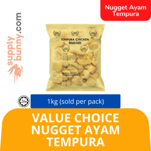 Image of Value Choice Nugget Ayam Tempura 1kg (sold per pack) from Supplybunny.com