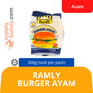 Image of Ramly Burger Ayam 300g (sold per pack) from Supplybunny.com