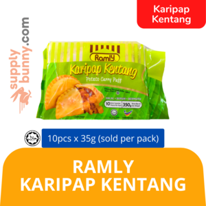 Image of Ramly Karipap Kentang 10pcs x 35g(sold per pack) from Supplybunny.com